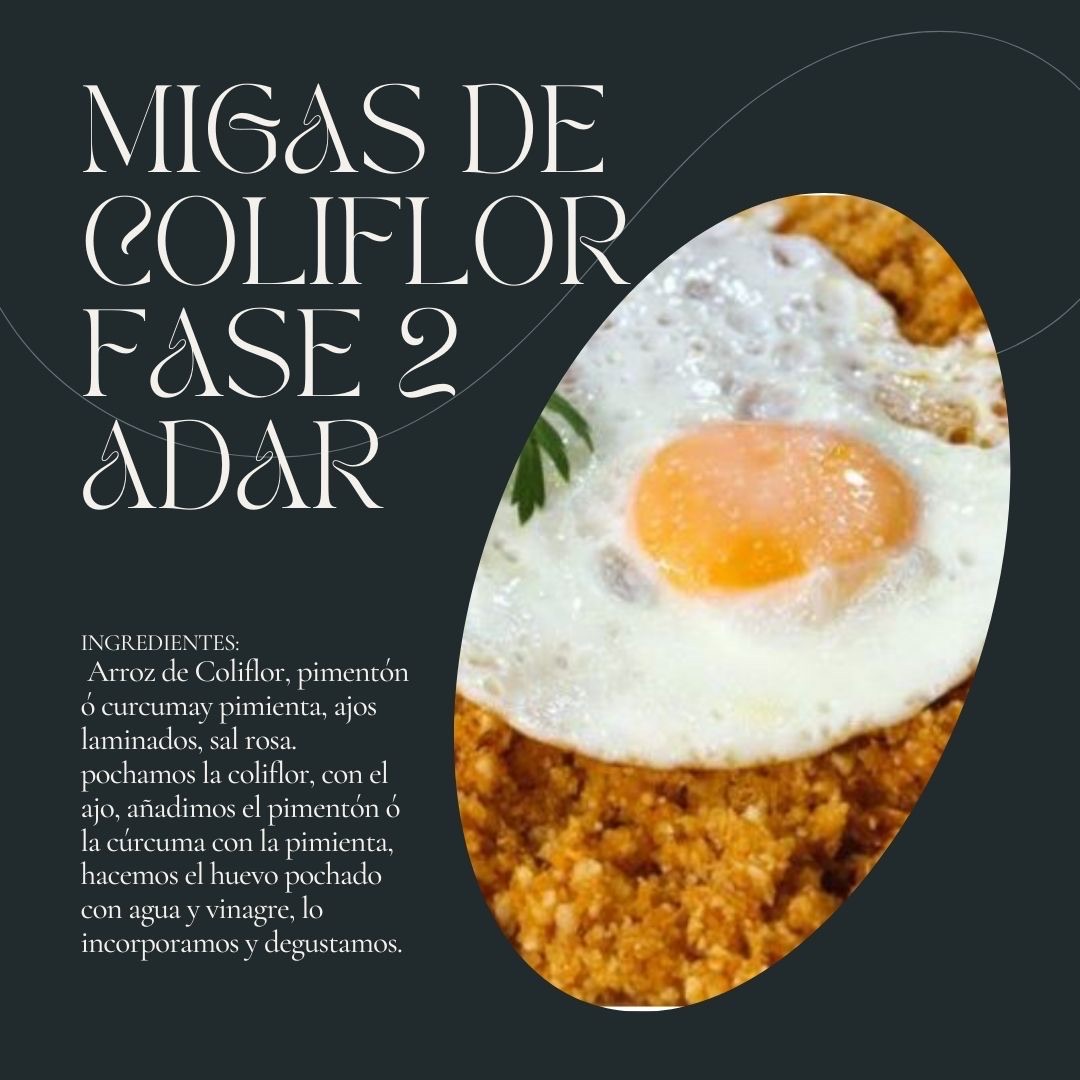 Migas de Coliflor